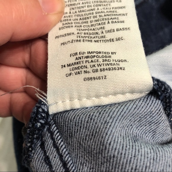 Pilcro High Rise Denim Legging 1242 - Picture 5 of 8